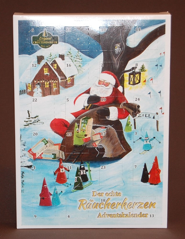 Räucherkerzen Adventskalender Crottendorfer