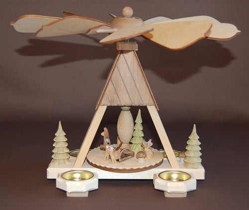 Tischpyramide Rehgruppe klein, Höhe ca. 26cm