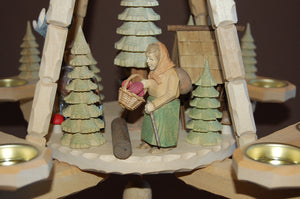 Deckenpyramide Hirsch klein, mittelgroß