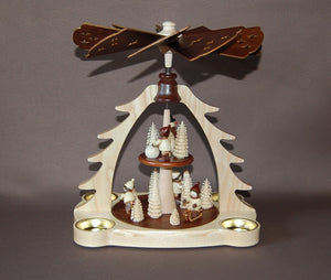 Pyramide Winterkinder 2-stöckig