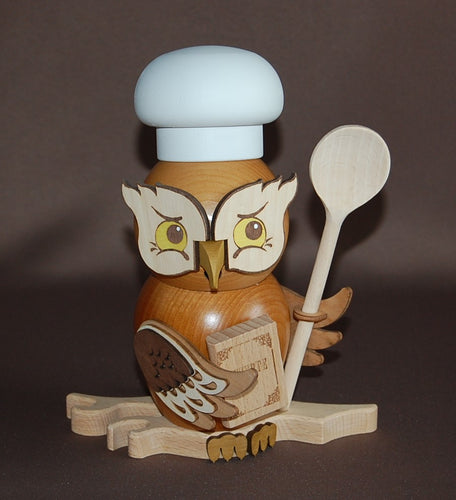 Räuchermännchen Eule Koch