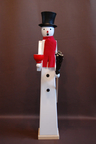 Räuchermann groß Schneemann