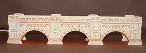 Schwibbogenerhöhung Augustusbrücke 72cm beleuchtet exklusiv