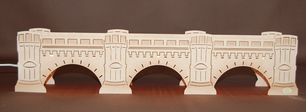 Schwibbogenerhöhung Augustusbrücke 72cm beleuchtet exklusiv