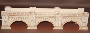 Schwibbogenerhöhung Augustusbrücke 72cm beleuchtet exklusiv