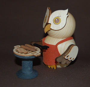 Mini-Eule mit Grill
